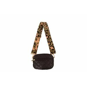 NEW THOMAS & LEE COMPANY women's quilted crossbody bag in black cassie